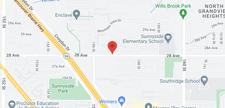 map of 72 15677 28 AVENUE
